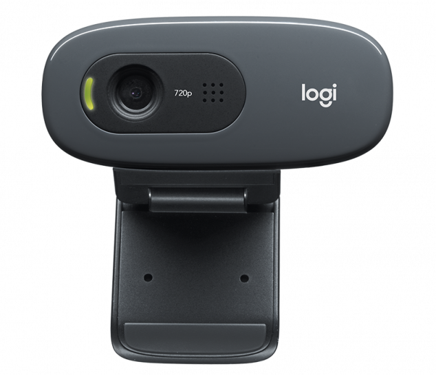 Câmera Webcam Hd Logitech 720P