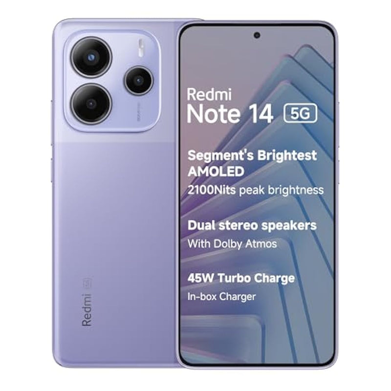 Celular Xiaomi Redmi Note 14 256GB 8GB 5500mAh