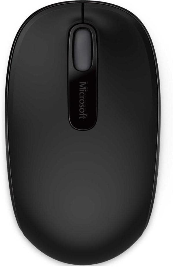 Mouse sem fio Microsoft Wireless 1850 Preto