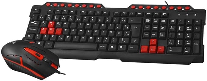 Kit Teclado e Mouse Gamer C3Tech GK-20 USB