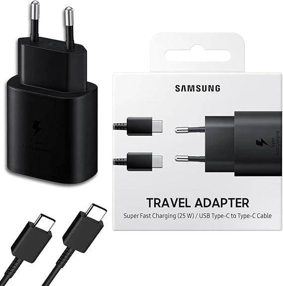 Carregador de parede Samsung 25w USB-C / USB-C c/ cabo