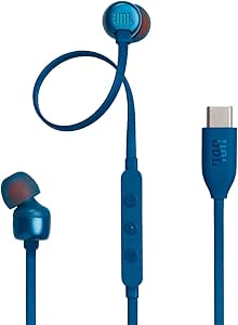 Fone de ouvido JBL Tune 310C USB-C Azul