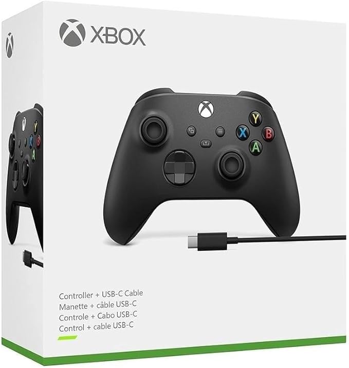 Controle Xbox One Series Carbon Black Microsoft