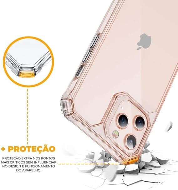 Capa Gorila Clear Proof Iphone 15 Pro Max