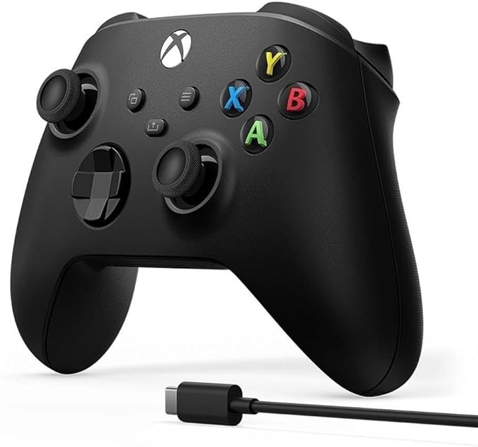 Controle Xbox One Series Carbon Black Microsoft