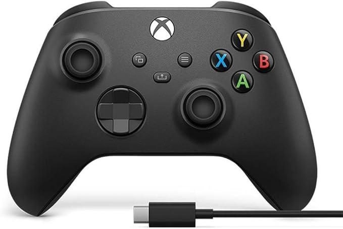 Controle Xbox One Series Carbon Black Microsoft