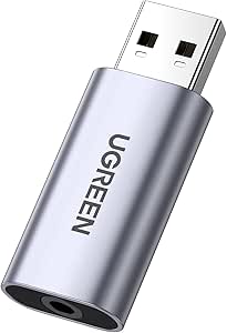 Placa de som Externa USB Ugreen