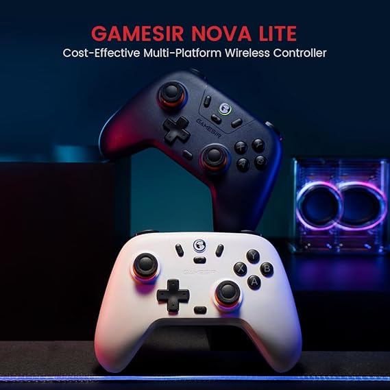 Controle Gamesir Nova LIte Hall Effect - PC Steam Android IOS Switch