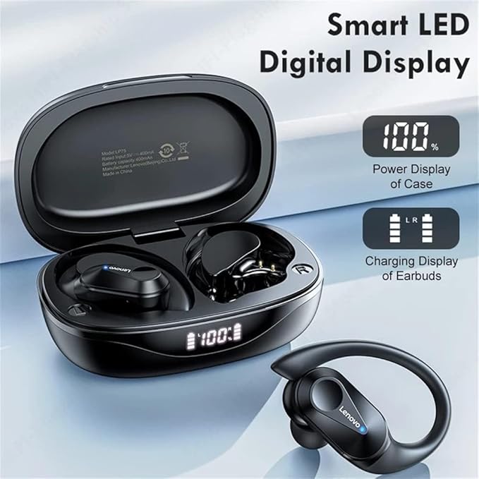 Fone de Ouvido Bluetooth Lenovo Thinkplus Livepods LP75