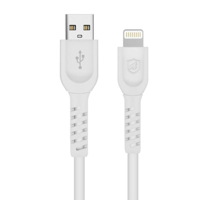 Cabo APPLE Lightning to USB-A Gorila Dual Shock Branco 1.2m
