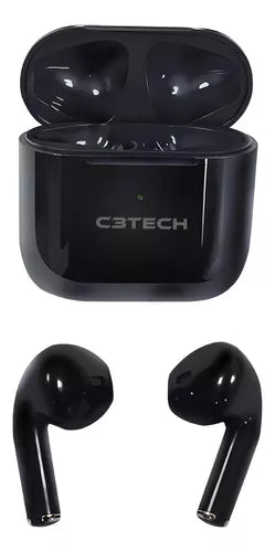 Fone de Ouvido Bluetooth C3Tech EP-TWS-21BK