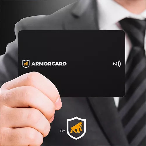 Cartao de Visita Digital Armorcard Preto Gorila