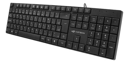 Teclado USB C3Tech KB-M11BK - 2 Metros