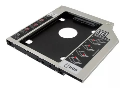 Adaptador Caddy 9.5mm ou 12mm para SSD em Notebook