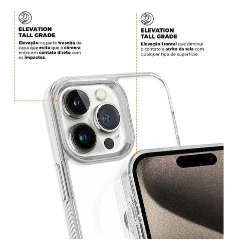 Capa Gorila Anti-Slip Magsafe para Iphone 15 Pro Max