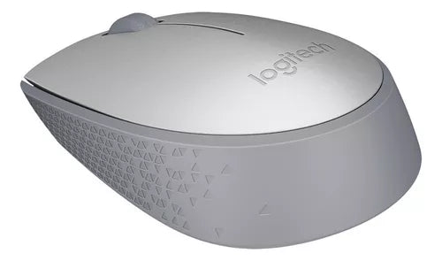 Mouse sem fio Logitech M170 - Prata