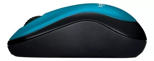 Mouse sem fio Logitech M185 Azul