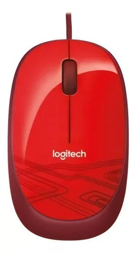 Mouse USB Logitech M105 Vermelho