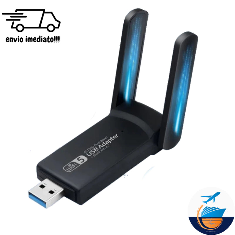 Wireless Adaptador USB 1300mbps Fenvi