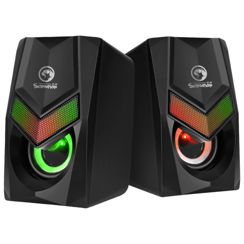 Caixa de Som 2.0 6w Marvo Havoc 10 SG-118
