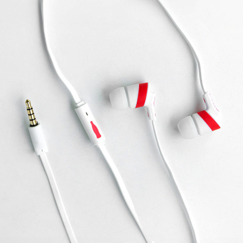 Fone de ouvido Iwill Coca-Cola Easy Branco