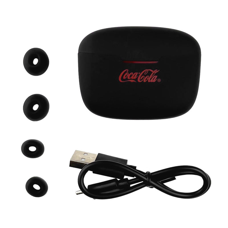 Fone de Ouvido Bluetooth Iwill Coca-Cola Flow Preto
