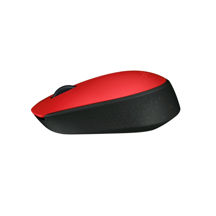 Mouse sem fio Logitech M170 - Vermelho